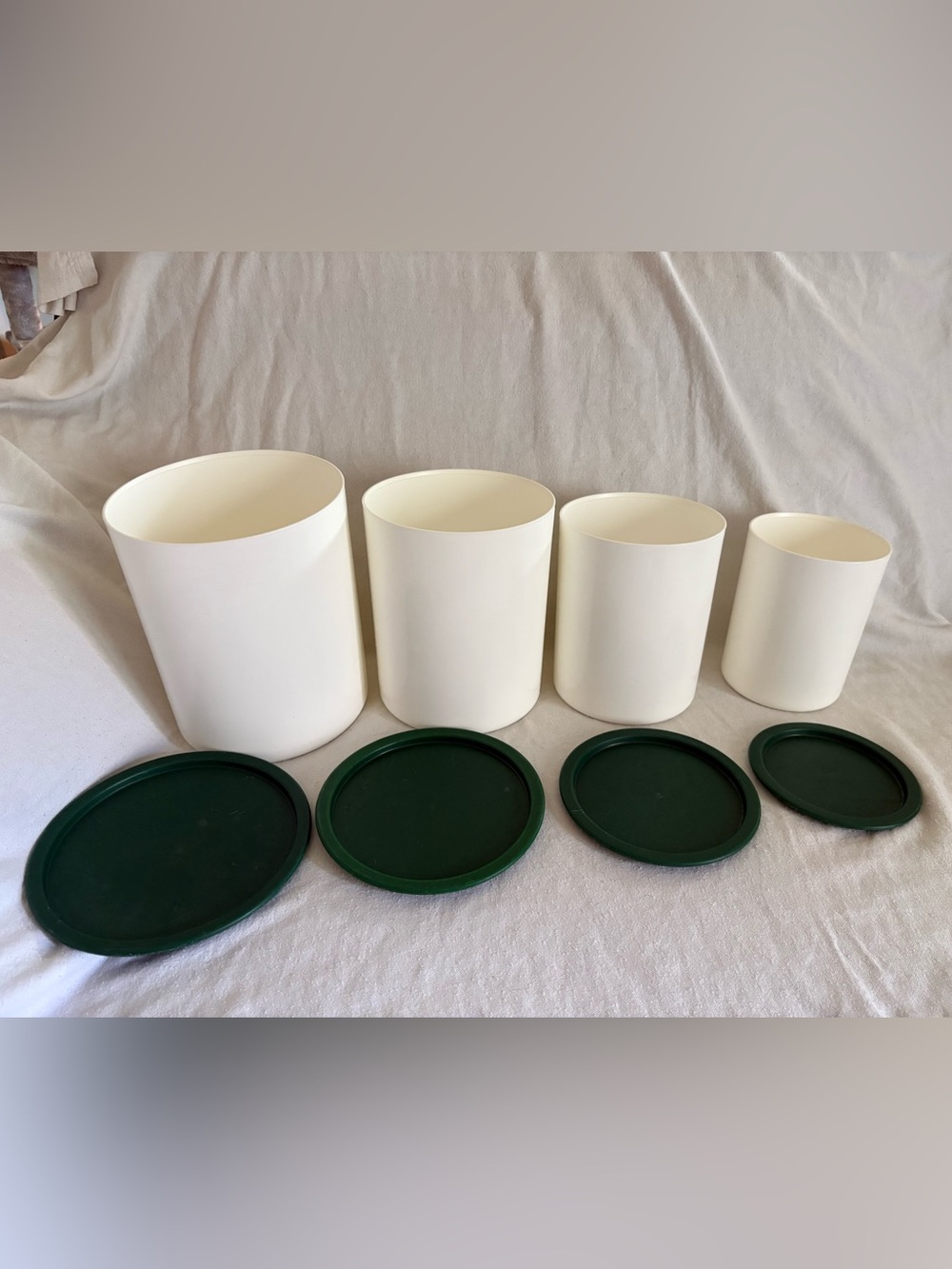 Vintage Tupperware Canister Set